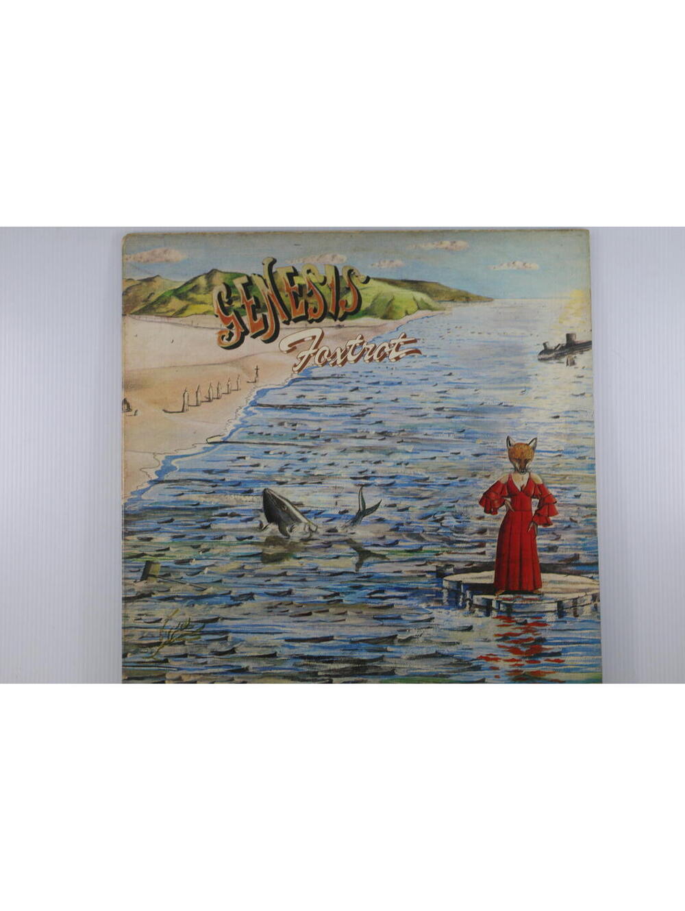 Genesis - Foxtrot LP - Charisma CAS 1058 - Tested Strong VG Vinyl Gatefold
